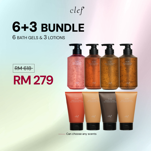 [BUNDLE] 6 BATH GEL + 3 LOTION