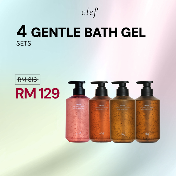 [BUNDLE] 4 BATH GEL