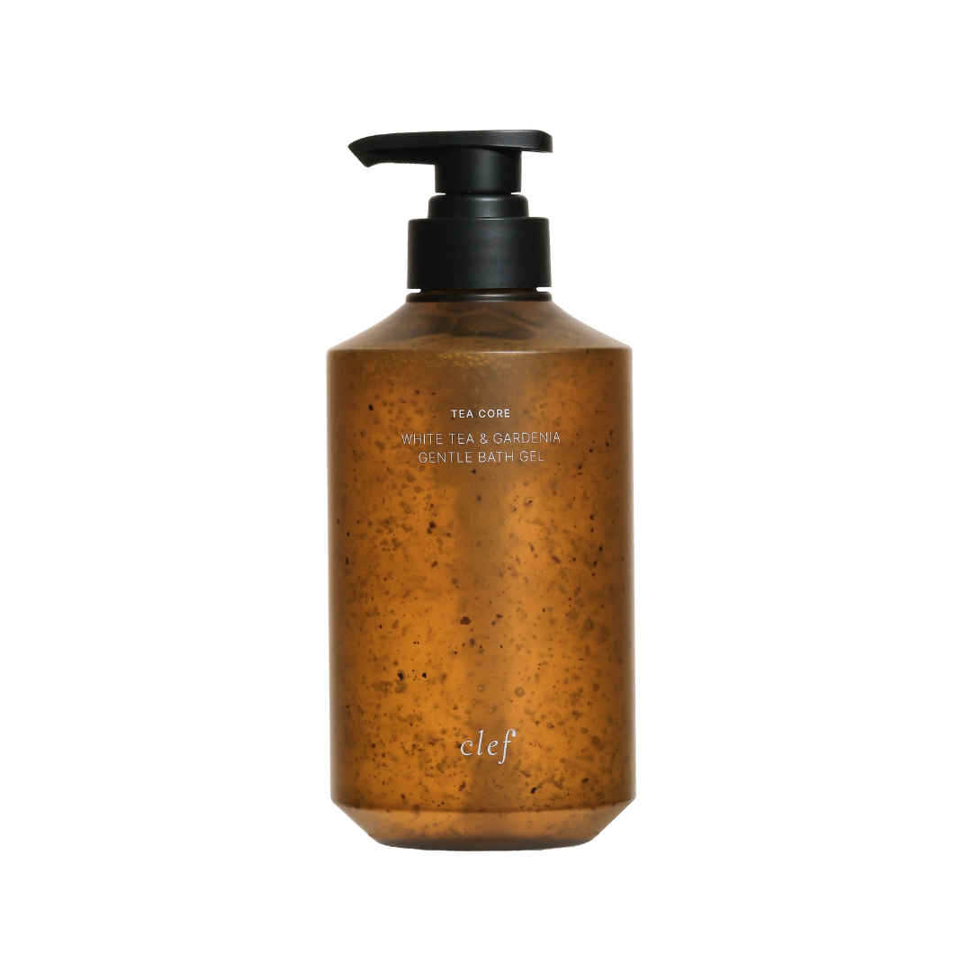 [JASMINE] CLEF Tea Core White Tea & Gardenia Bath Gel