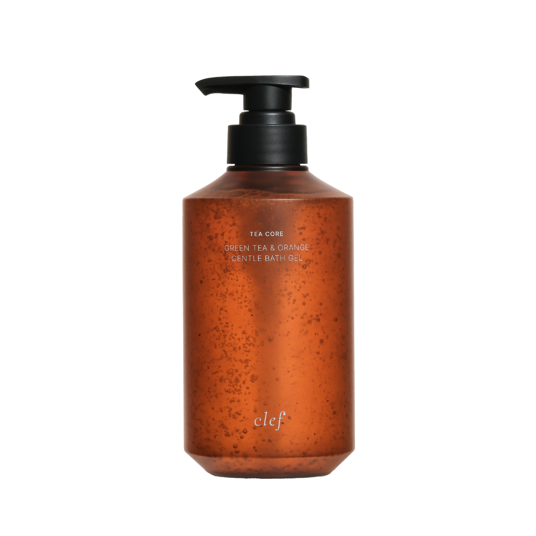 [JASMINE] CLEF Tea Core Green Tea & Orange Bath Gel