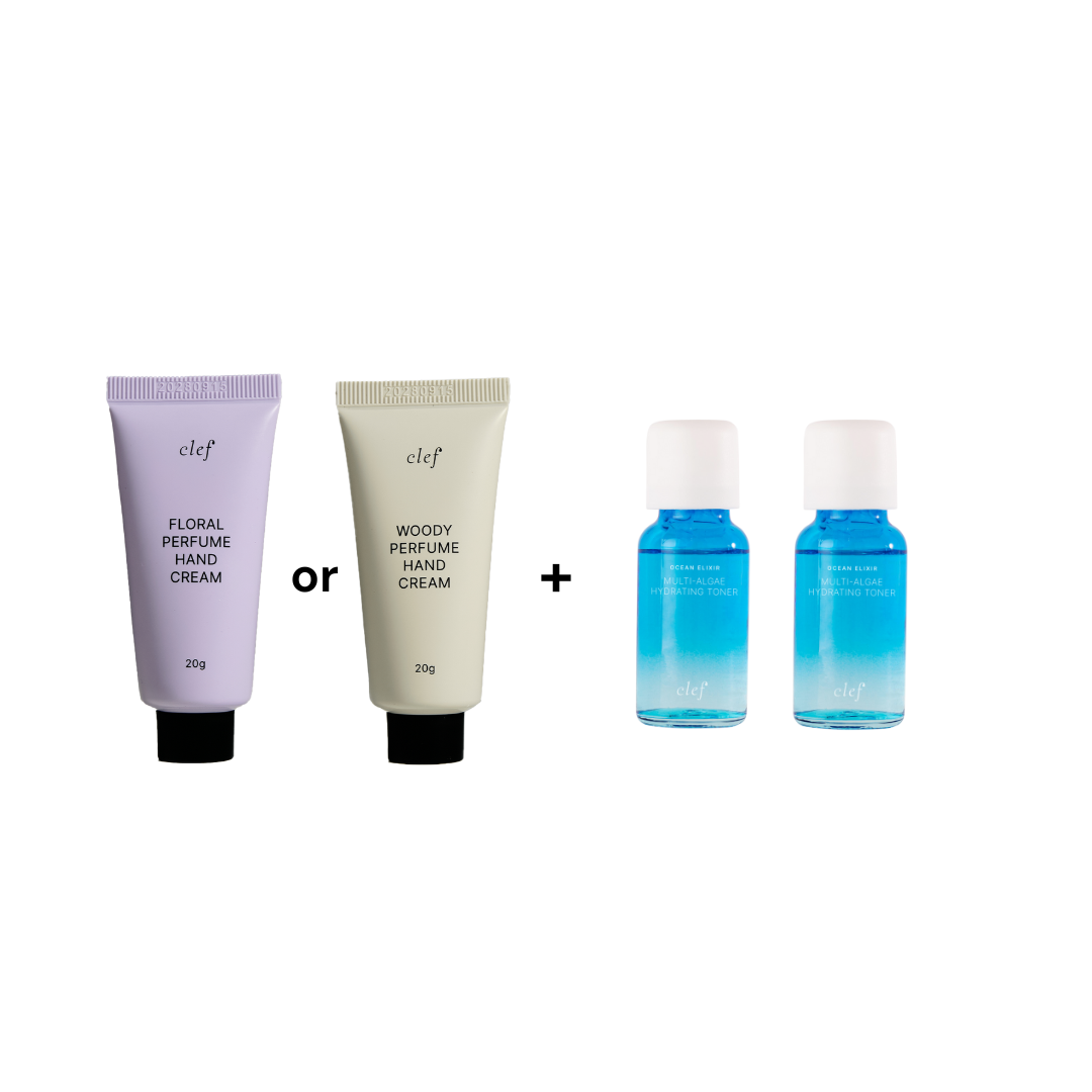 [FREE GIFTS] HANDCREAM + 2 MINI OCEAN CLEANSER