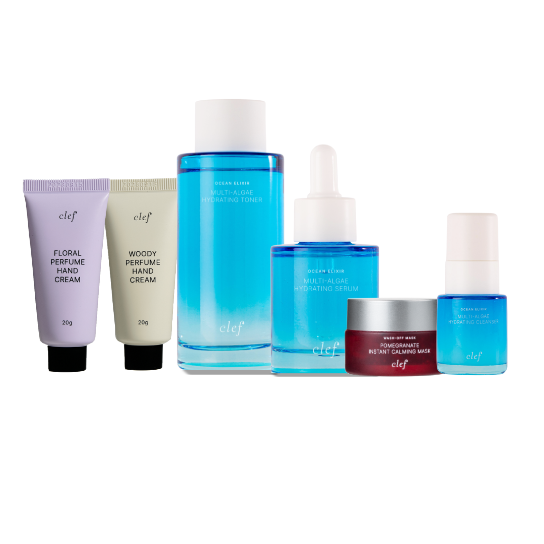[FREE GIFTS] 1 HANDCREAM + 1 OCEAN TONER + 1 OCEAN SERUM + 1 MINI POMEGRANATE MASK + 1 MINI OCEAN CLEANSER