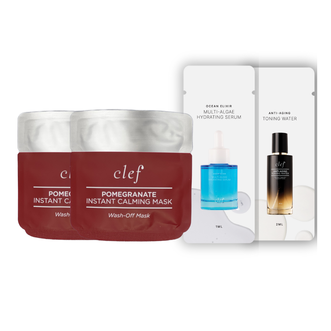 [FREE GIFT] 2 Pomegranate Mask Sachets + 2 Random Sachets