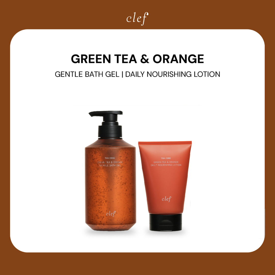 [LUWIS & ANRETTA] CLEF Tea Core Green Tea & Orange