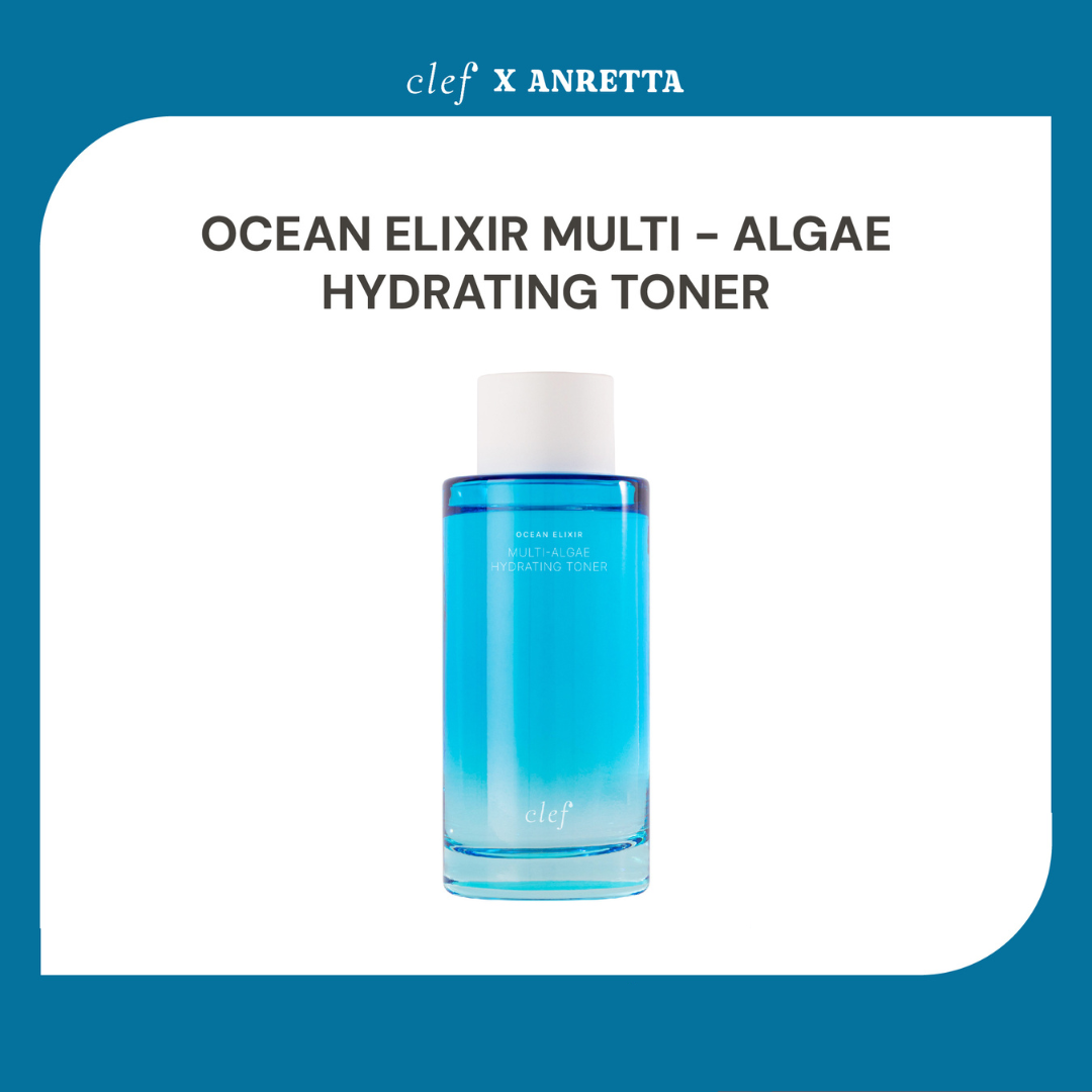 [ANRETTA] CLEF Ocean Elixir Hydrating Toner
