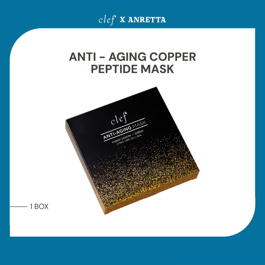 [ANRETTA] CLEF Copper Peptide Mask