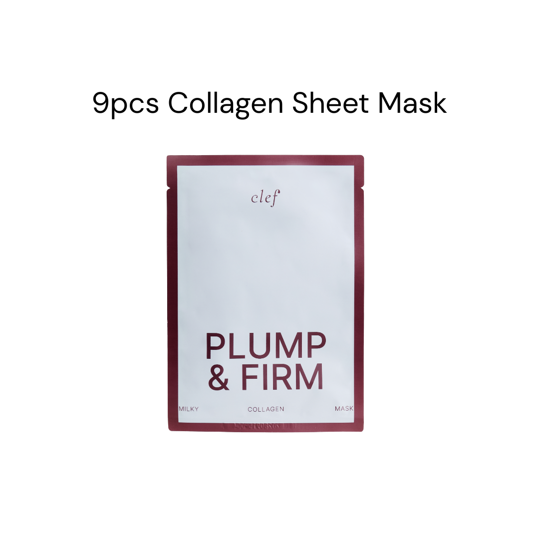 [FREE GIFT] 9pcs CLEF Collagen Mask