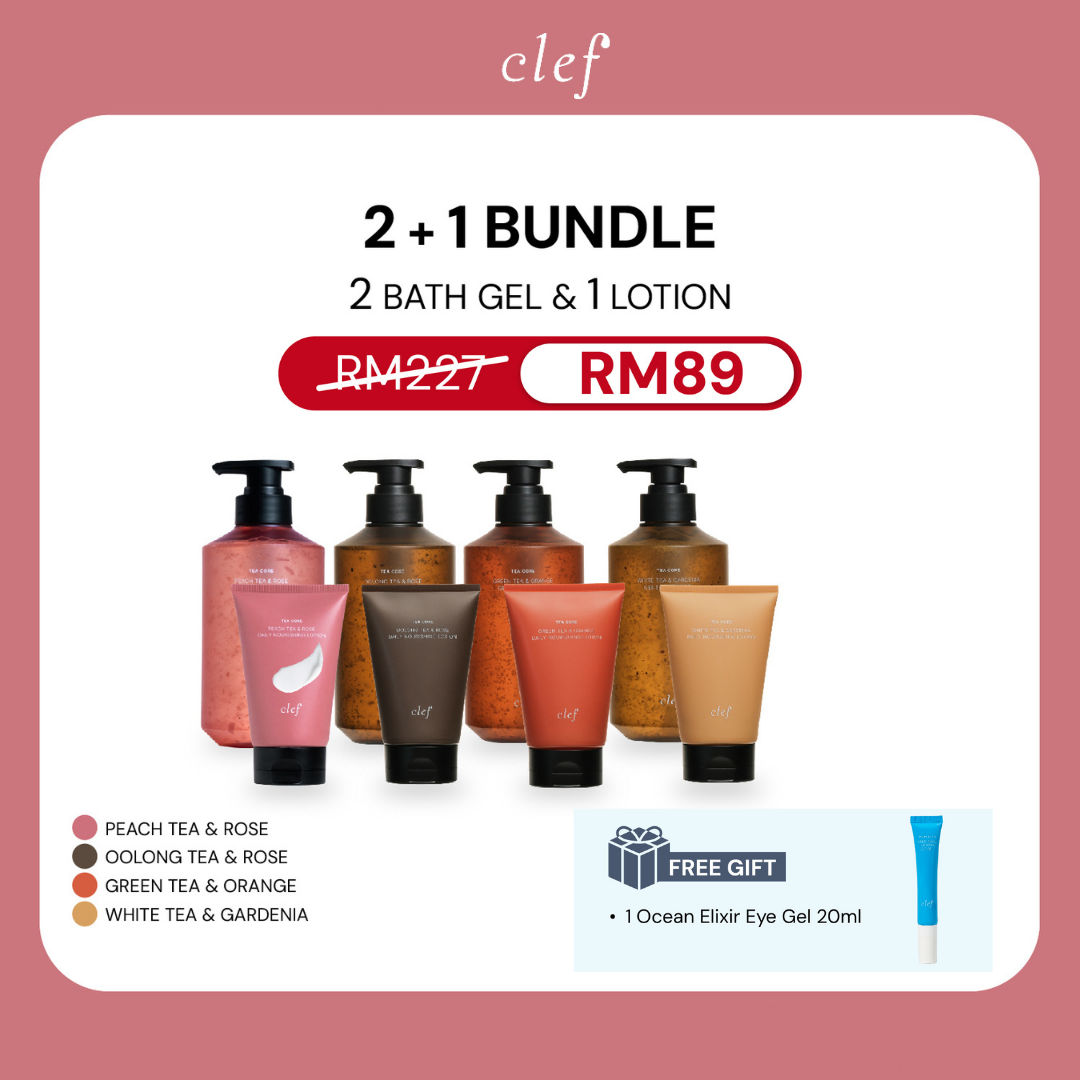 [QUENNIE] 2 BATH GEL + 1 LOTION