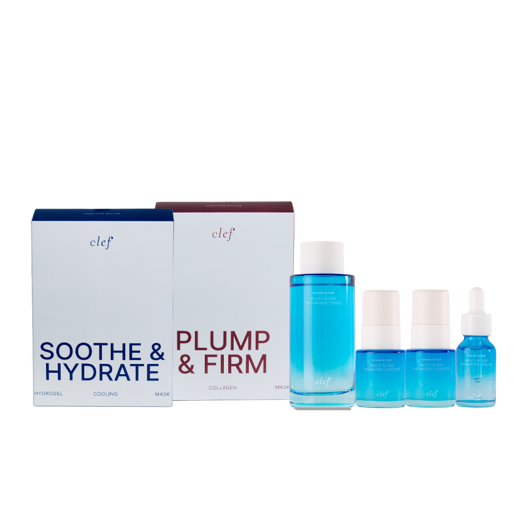 [FREE GIFTS] 1 OCEAN TONER + 1 MINI OCEAN SERUM + 2 MINI OCEAN CLEANSER + 2 BOX MASK