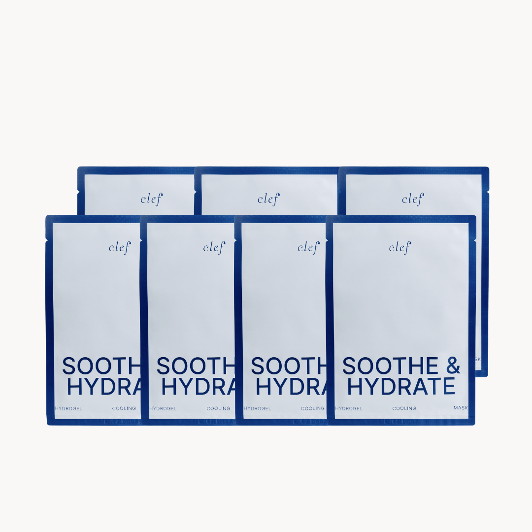 [EVON] 7pcs Soothe & Hydrate Hydrogel Cooling Mask