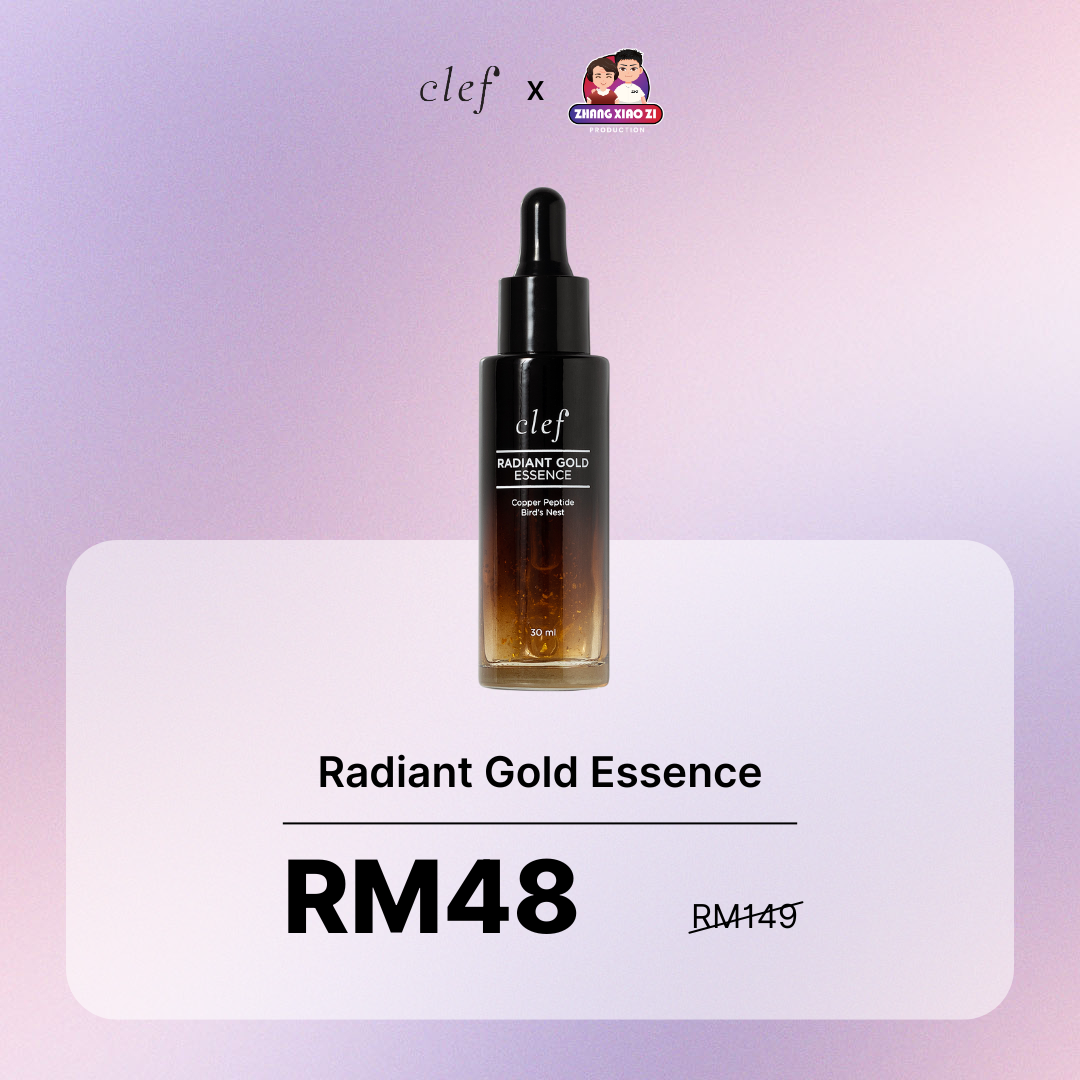 AHMA & ALVIN - x1 CLEF Radiant Gold Essence