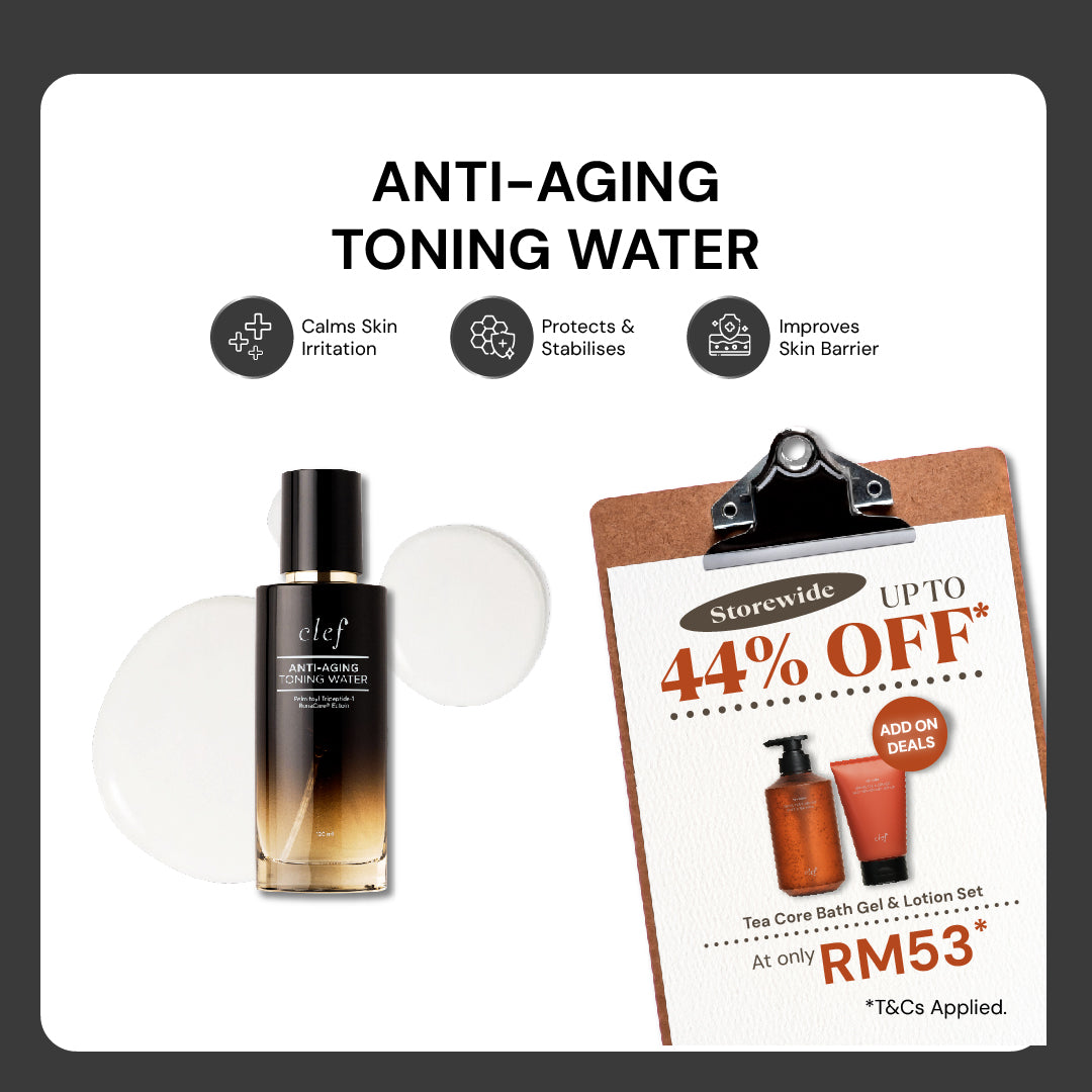 CLEF Anti-Aging Toning Water