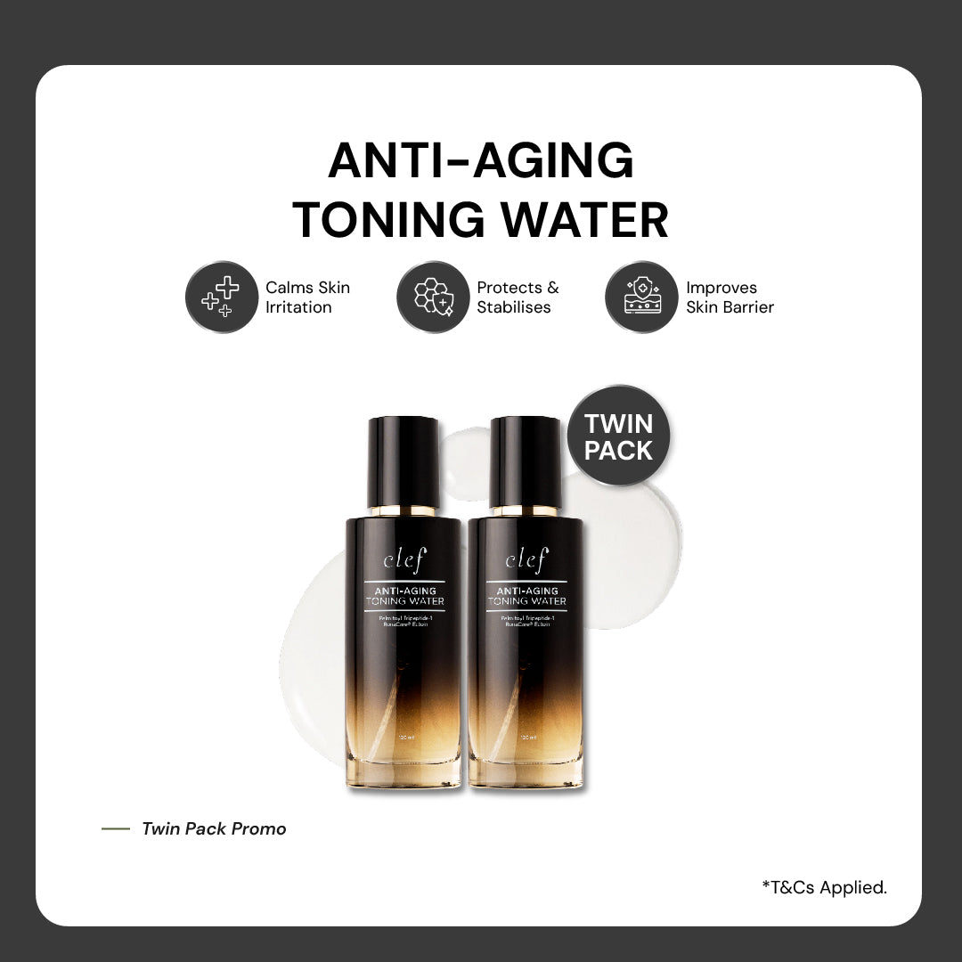 TWIN PACK PROMO - CLEF Anti-Aging Toning Water