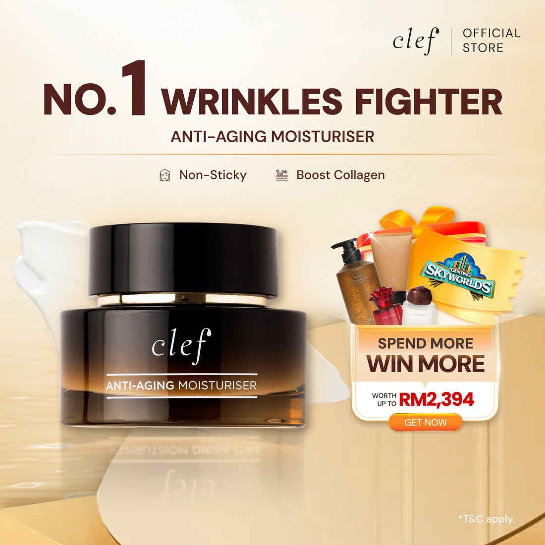 CLEF Anti-Aging Moisturiser