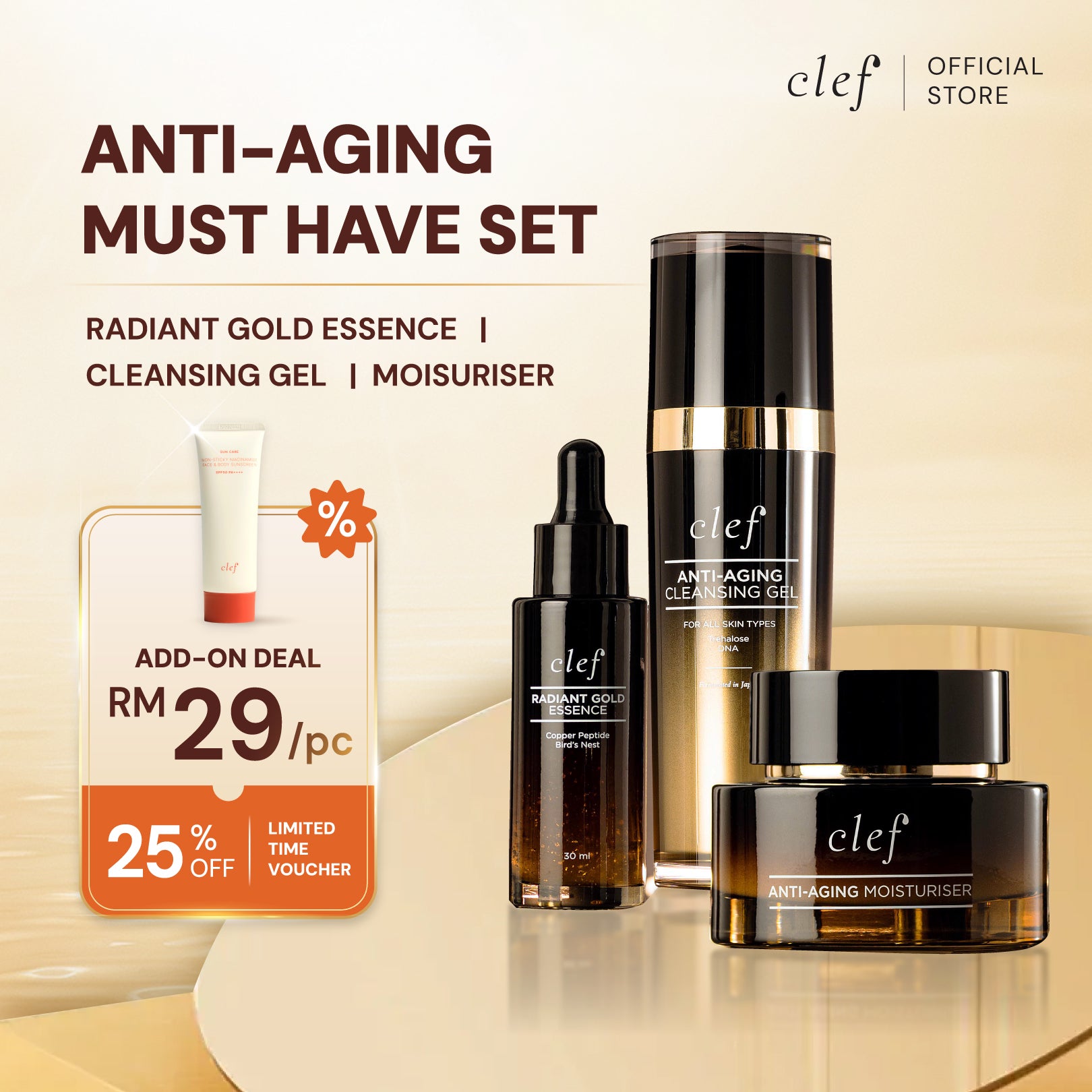 CLEF Anti-Aging Must-Haves Set
