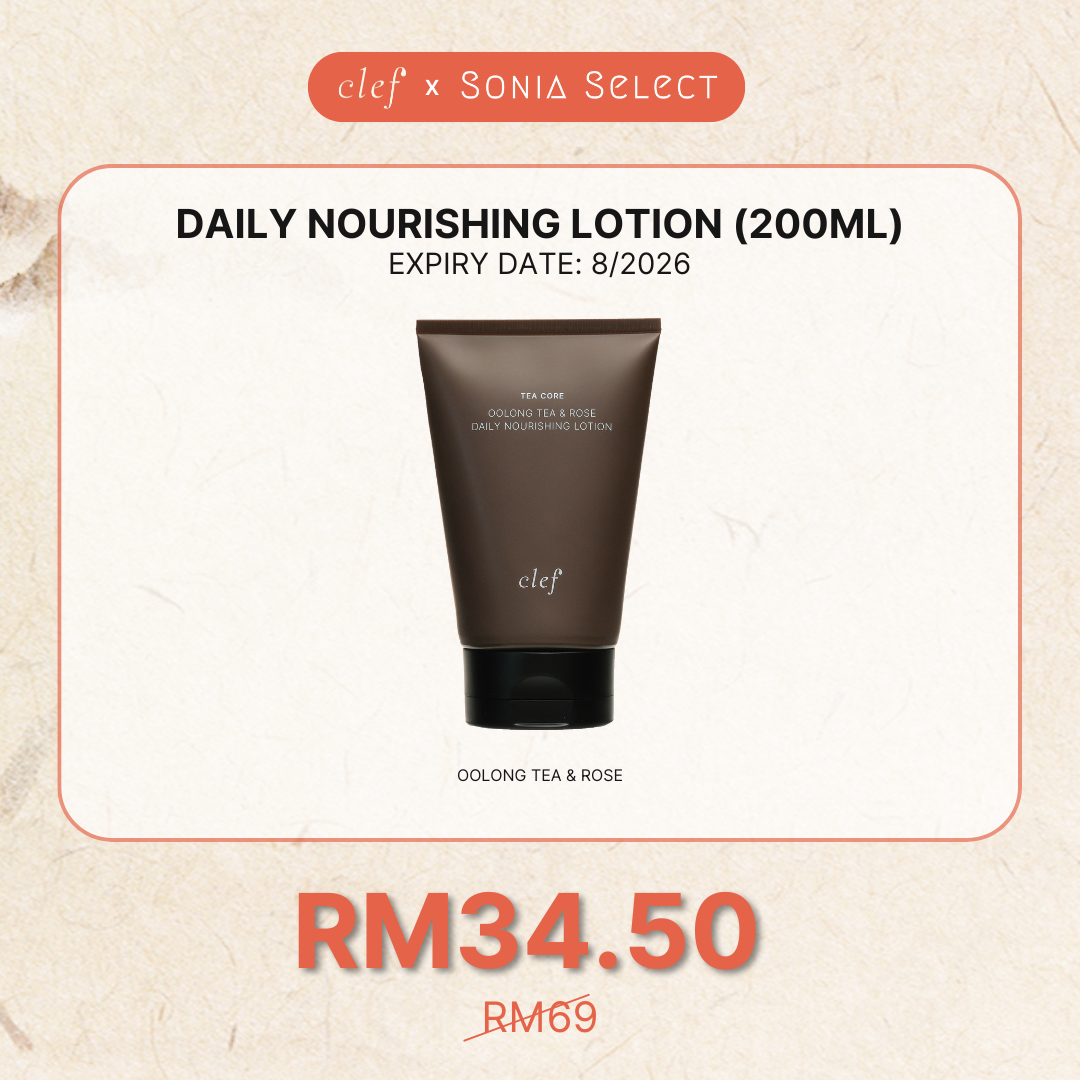 [SONIA] CLEF Tea Core Daily Nourishing Lotion 200ml