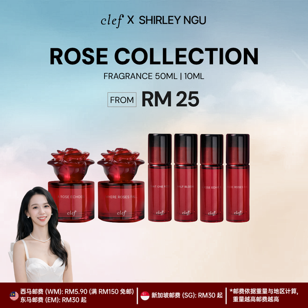 [SHIRLEY] Rose Collection Perfume Collection