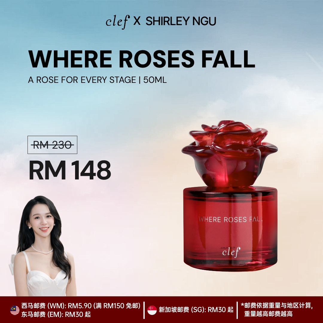 [SHIRLEY] Rose Collection Perfume Collection