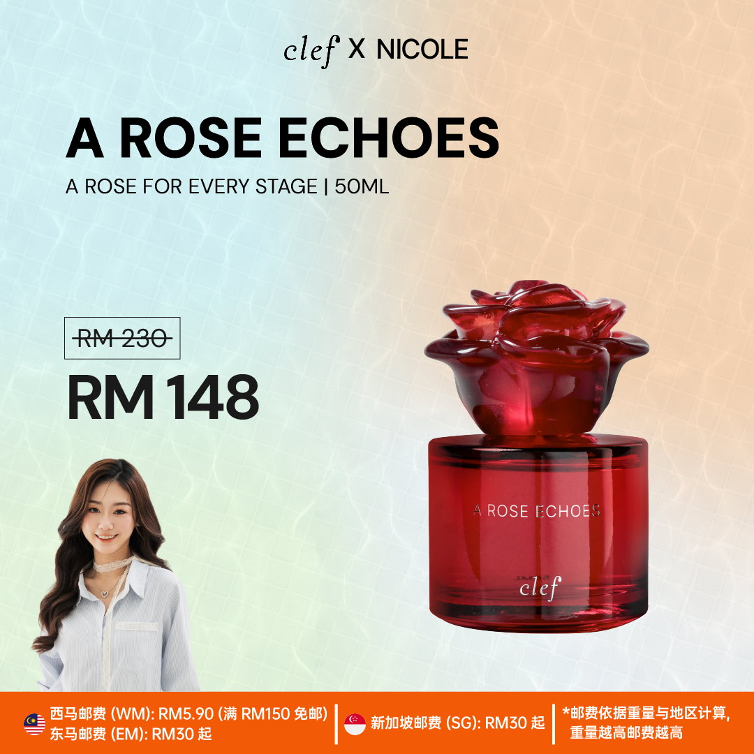 [NICOLE] Rose Collection Perfume Collection