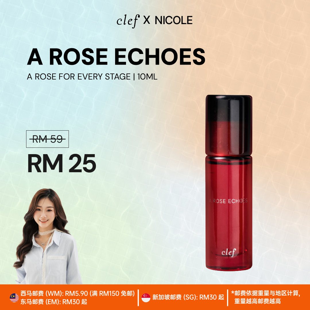 [NICOLE] Rose Collection Perfume Collection