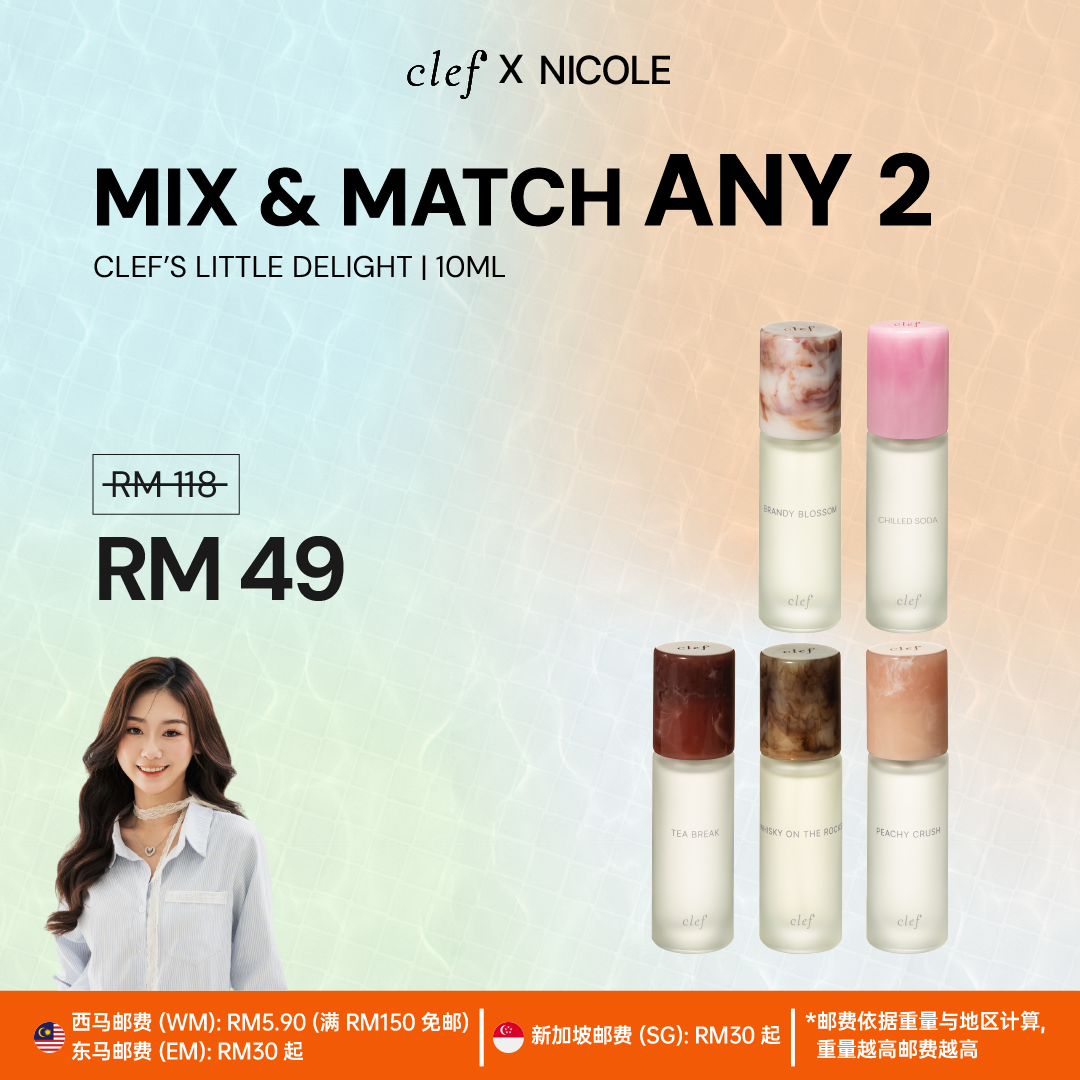 [NICOLE] Mix & Match Any 2 Little Delights Perfume (10mlx2)
