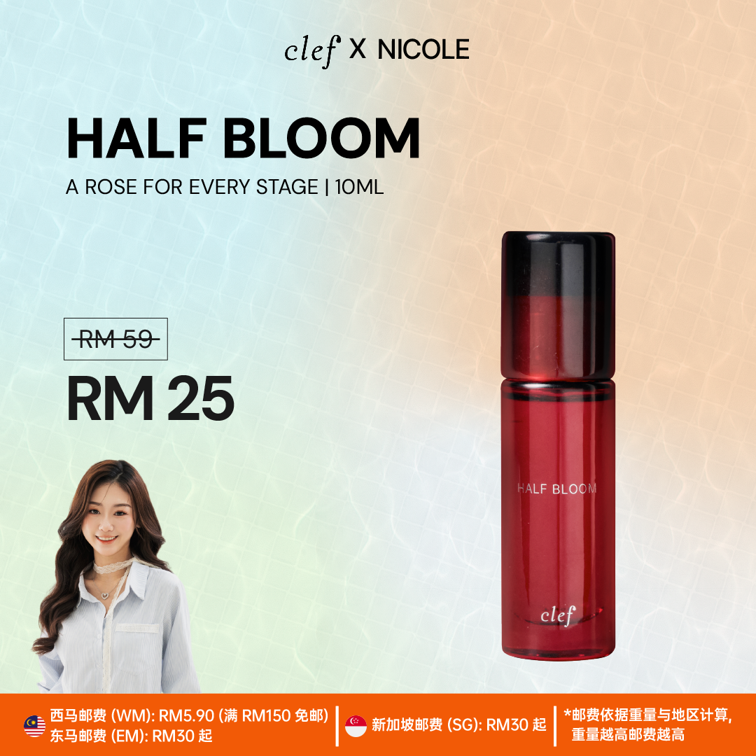 [NICOLE] Rose Collection Perfume Collection