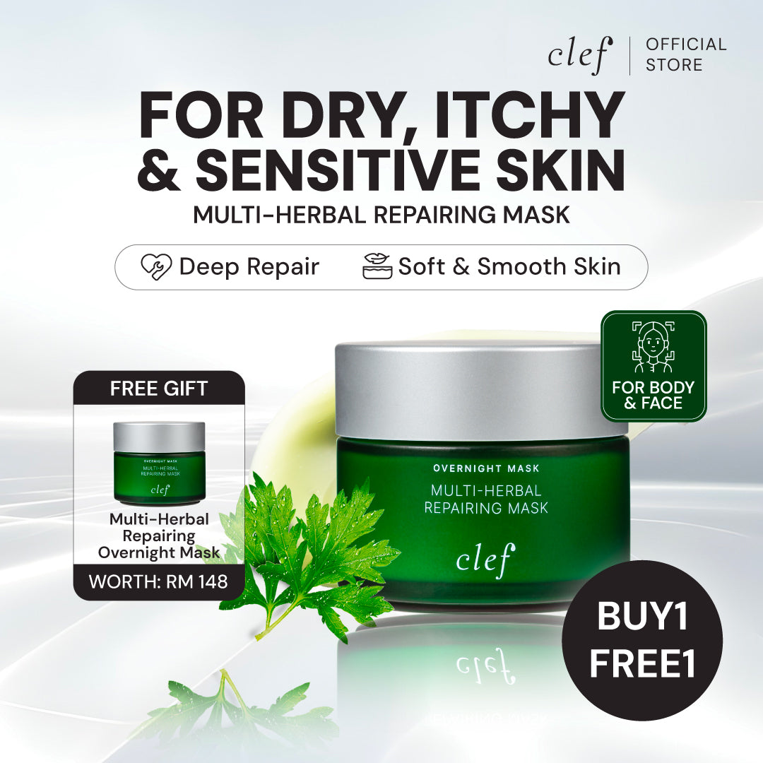 [B1F1] CLEF Multi-Herbal Repairing Mask