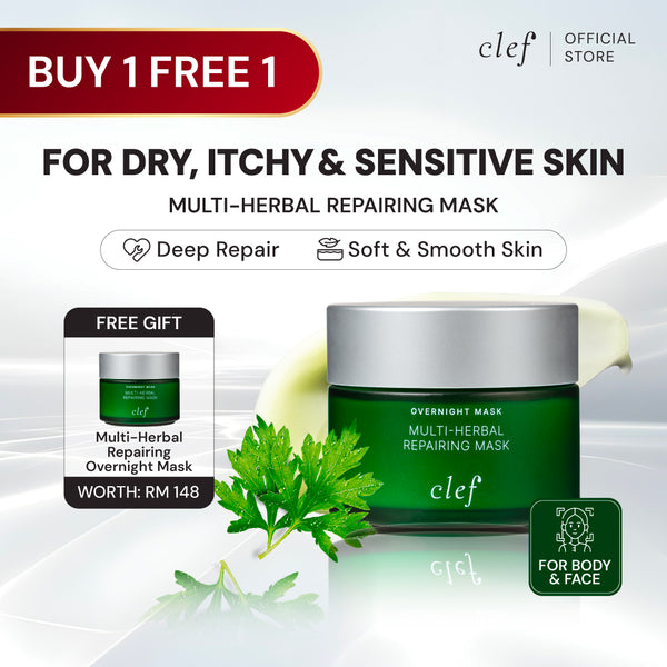 [B1F1] CLEF Multi-Herbal Repairing Mask