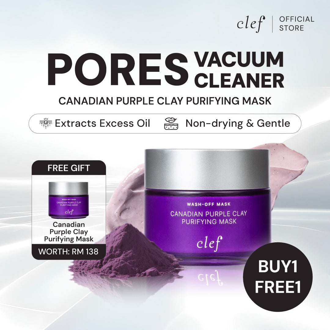 [B1F1] CLEF Canadian Purple Clay Purifying Mask