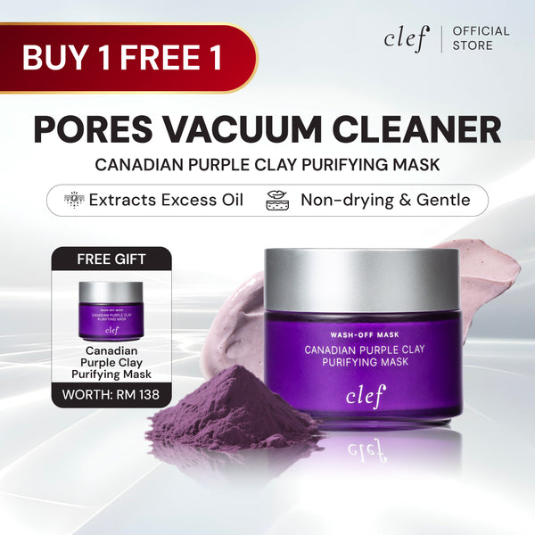 [B1F1] CLEF Canadian Purple Clay Purifying Mask