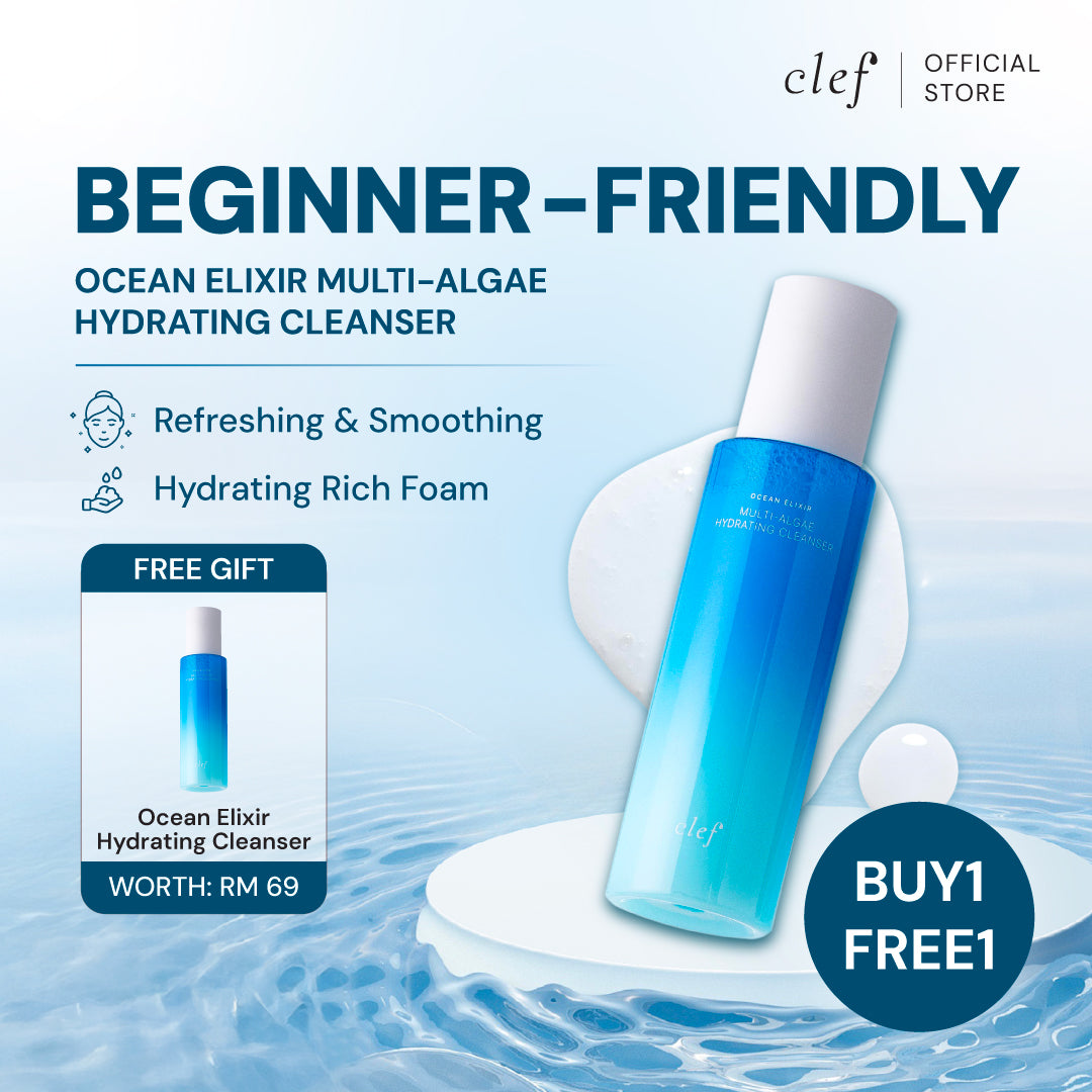 [B1F1] CLEF Ocean Elixir Hydrating Cleanser
