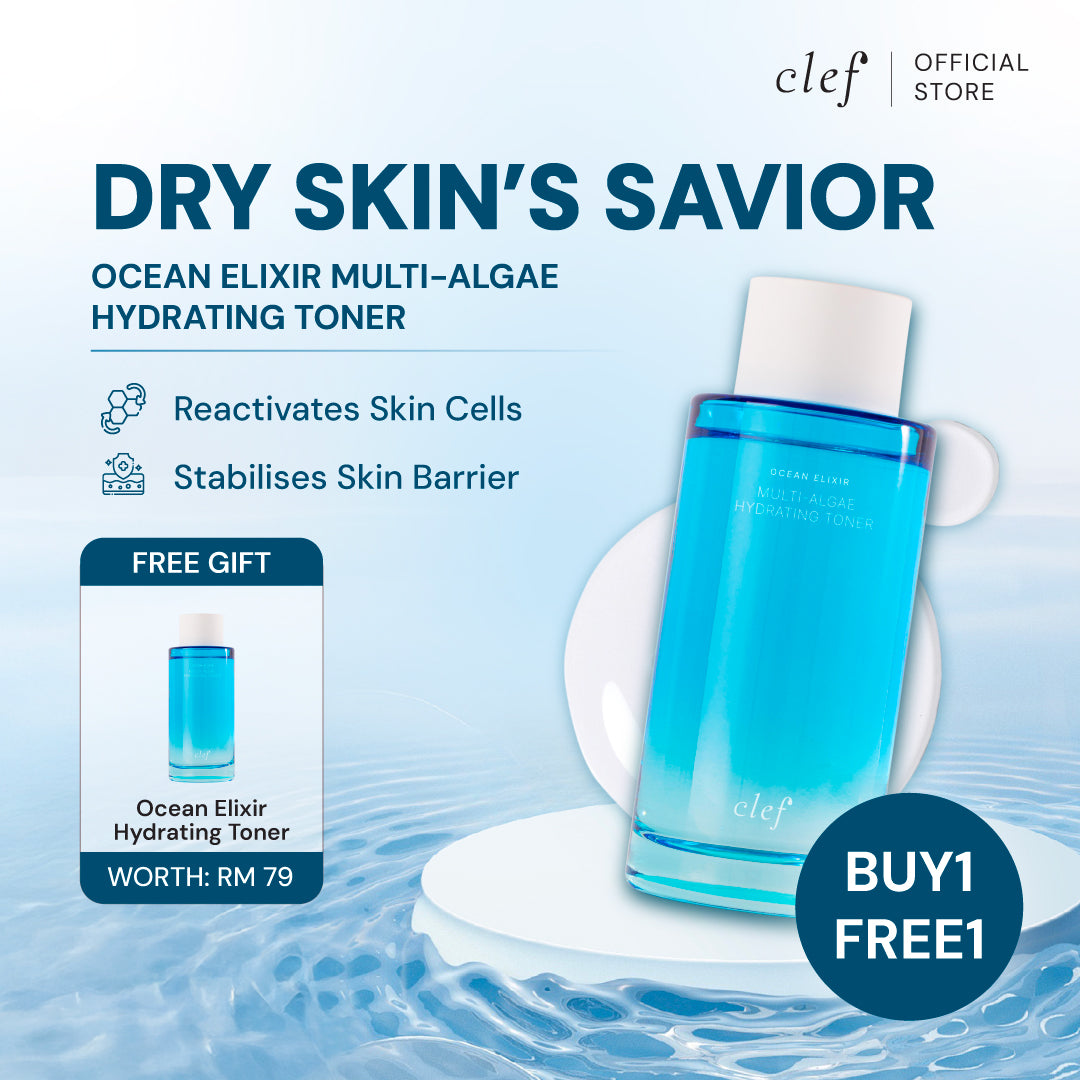 [B1F1] CLEF Ocean Elixir Hydrating Toner