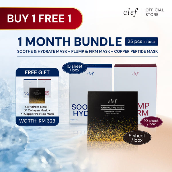 [B1F1] CLEF Sheet Mask Series