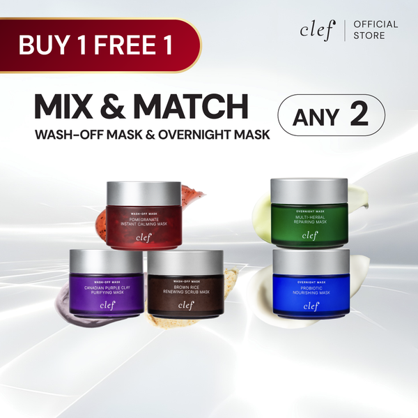 [B1F1] Mix & Match Any 2 Facial Masks