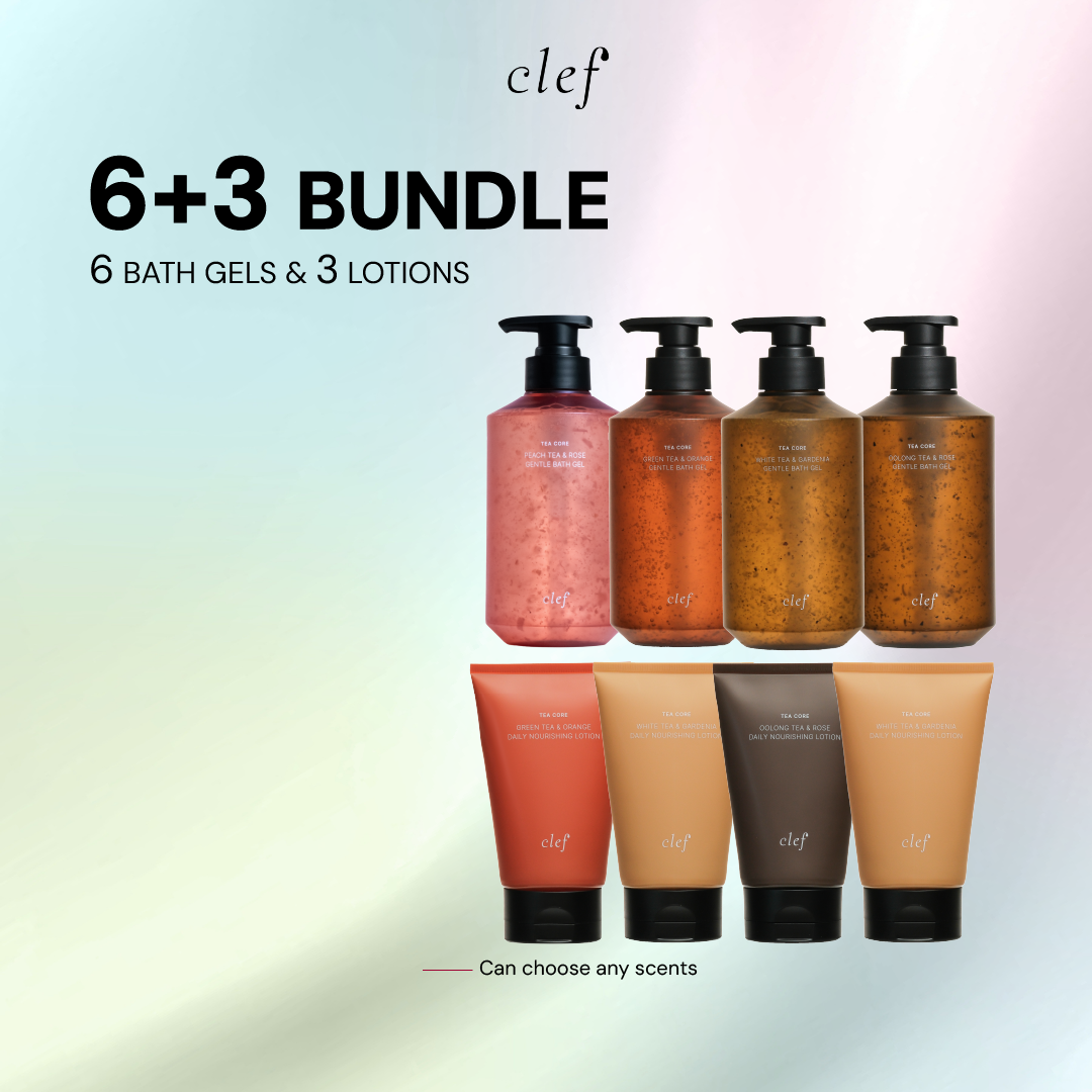 [BUNDLE] 6 BATH GEL + 3 LOTION