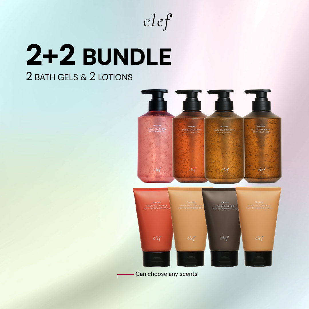 [BUNDLE] 2 BATH GEL + 2 LOTION