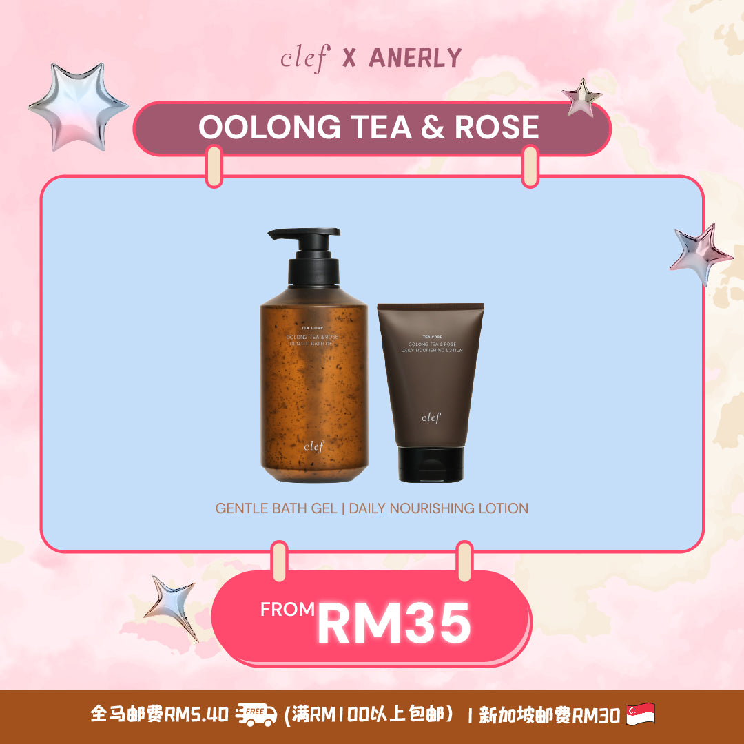 [ANERLY] CLEF Tea Core Oolong Tea & Rose