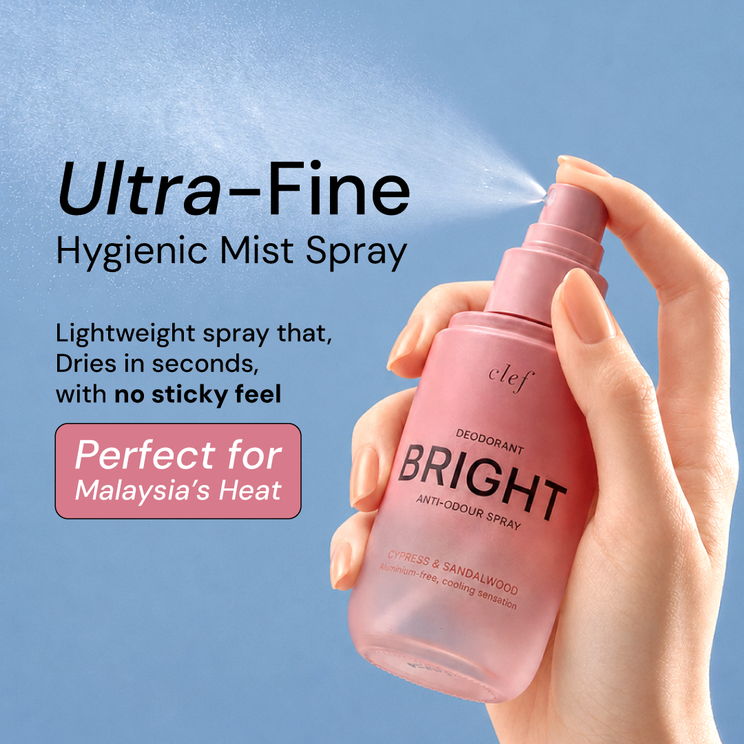 [QUENNIE] BRIGHT Cypress & Sandalwood Anti-Odour Spray