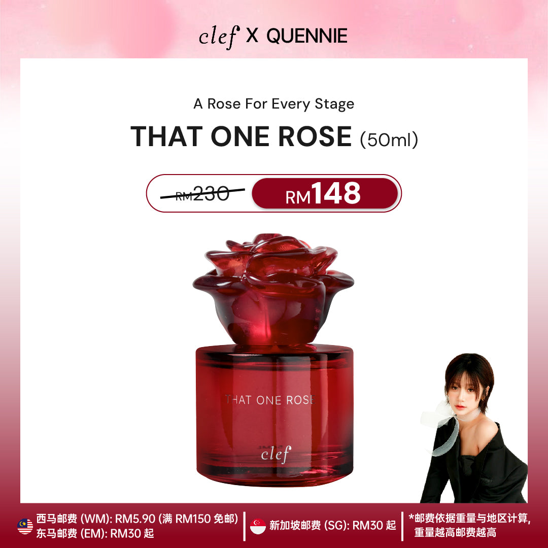 [QUENNIE] Rose Collection Perfume 50ml