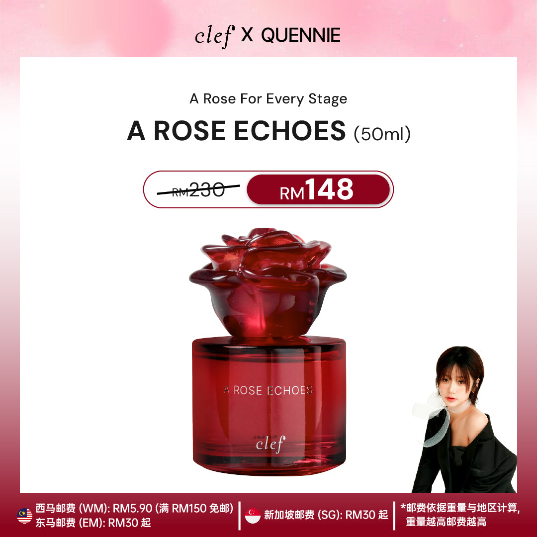 [QUENNIE] Rose Collection Perfume 50ml