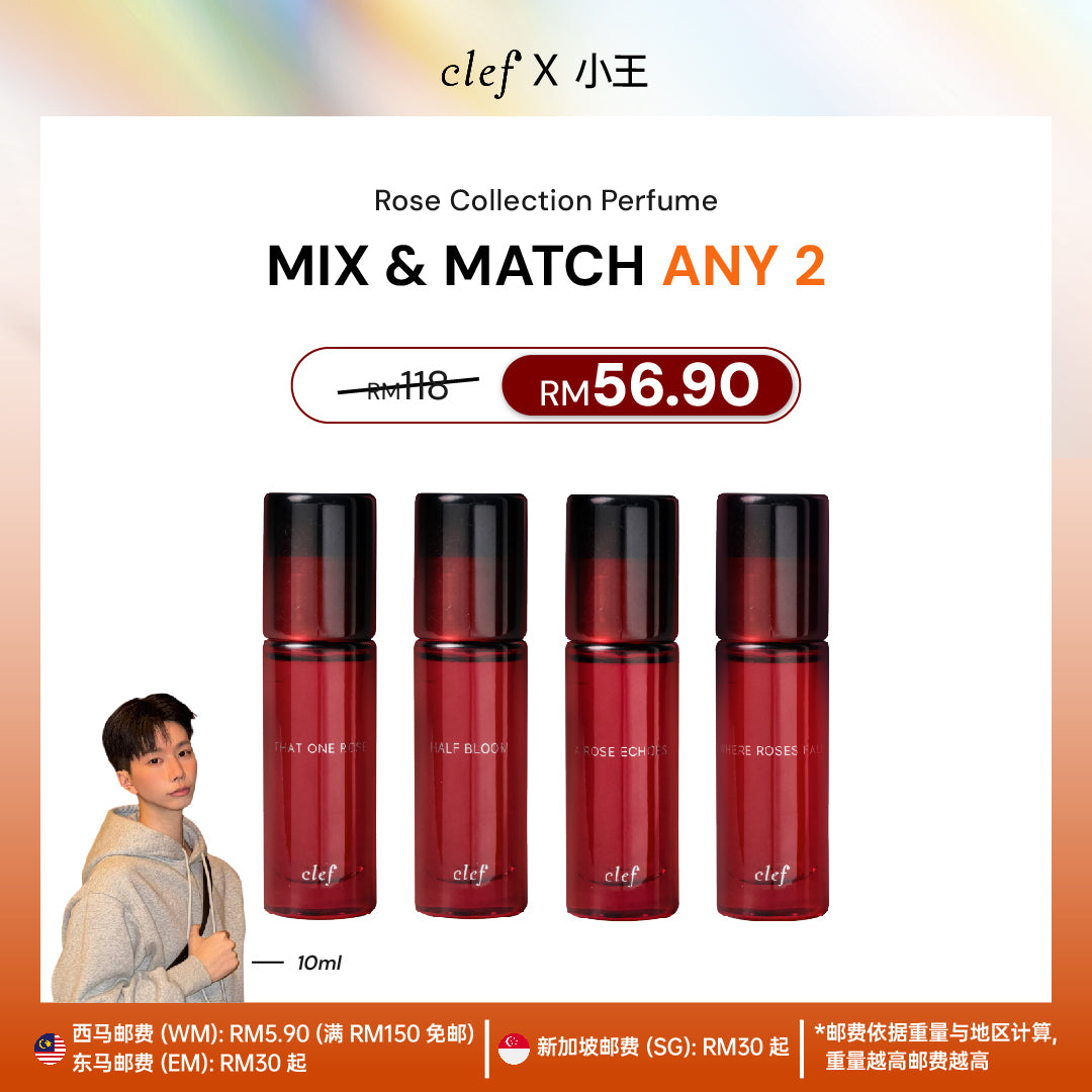 [YEESAN] Mix & Match 2x Rose Perfume 10ml