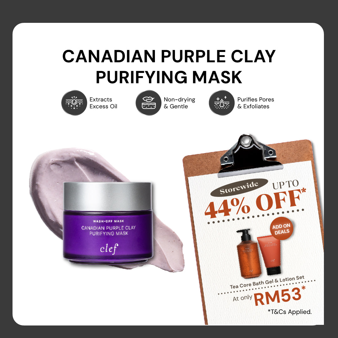 CLEF Canadian Purple Clay Purifying Mask
