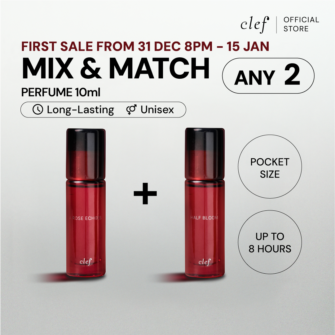 [MIX & MATCH 2x 10ml] ROSE Perfume 10ml - A Rose For Every Stage