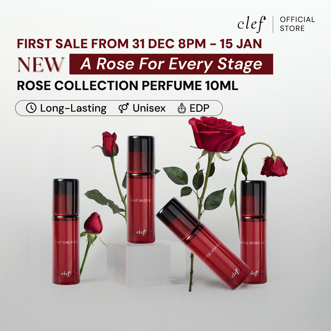 [NEW] ROSE COLLECTION PERFUME 10ml - A Rose For Every Stage