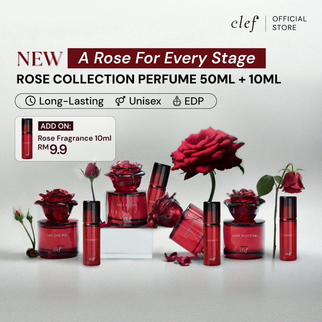 [NEW] ROSE Perfume Original 50ml/10ml - A Rose For Every Stage