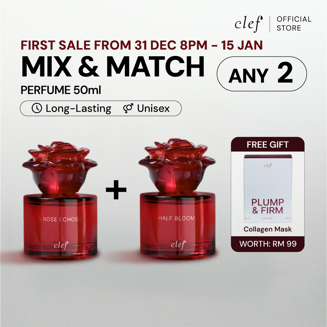 [MIX & MATCH 2x 50ml] ROSE Perfume 50ml - A Rose For Every Stage