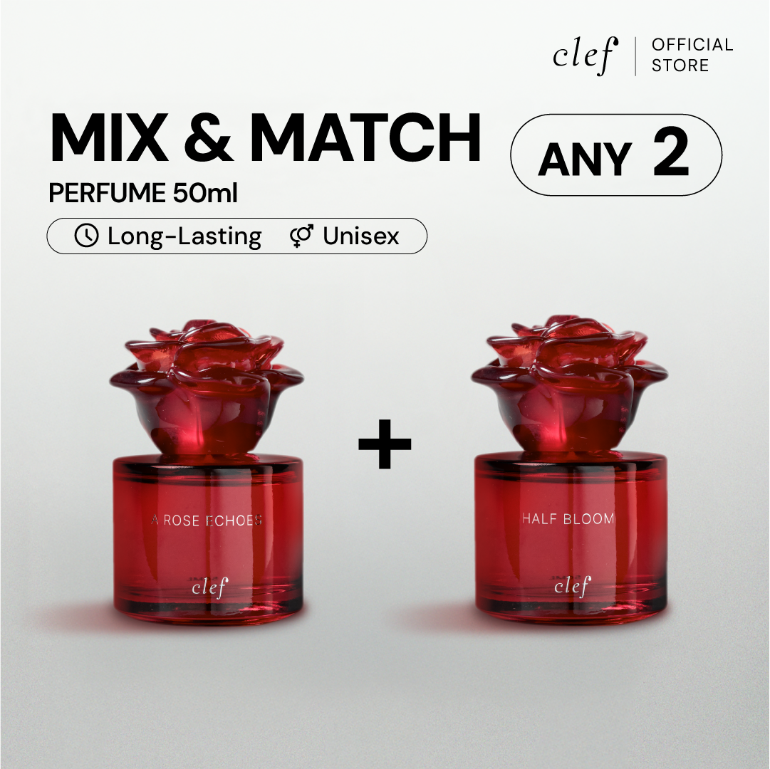 [B1F1] MIX & MATCH x2 ROSE Perfume 50ml