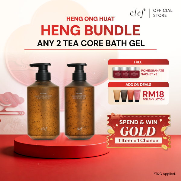 [HENG BUNDLE] Mix & Match Any 2 Tea Core Gentle Bath Gel