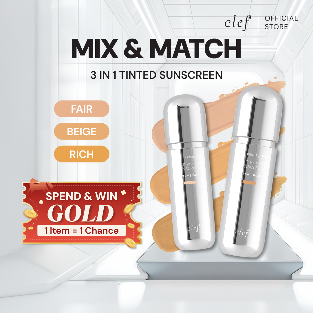 [LOWEST DEAL] MIX & MATCH ANY 2 Skin Perfecting Tinted Physical Sunscreen