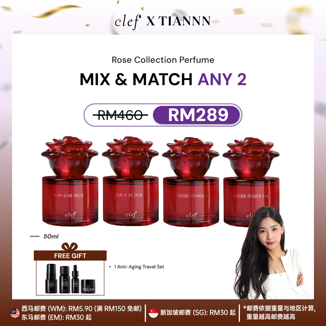 [TIANNN] MIX & MATCH 2x ROSE Perfume 50ml - A Rose For Every Stage